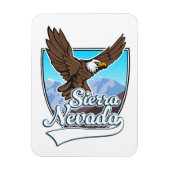 Magnet Flexible logo Sierra Nevada États-Unis (Vertical)