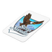 Magnet Flexible logo Sierra Nevada États-Unis (Côté Gauche)