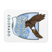 Magnet Flexible Logo Sierra Nevada USA (Horizontal)