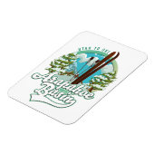 Magnet Flexible Logo ski Arapahoe Basin Utah (Côté Gauche)