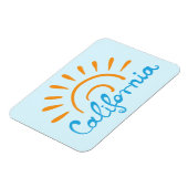Magnet Flexible Logo Sunny California (Côté Gauche)