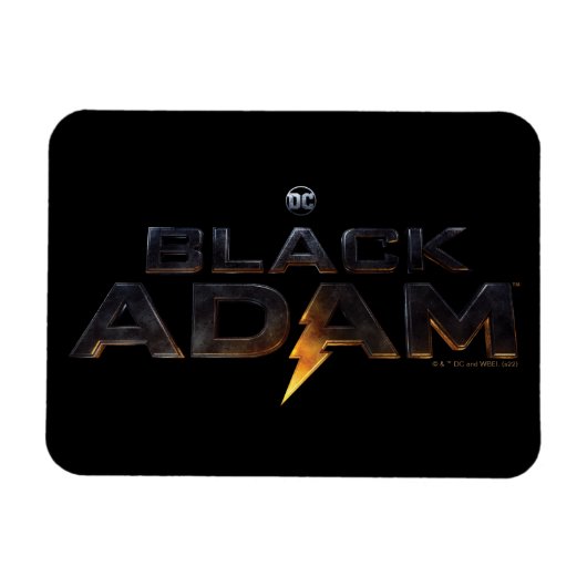 Magnet Flexible Logo théâtral Black Adam (Horizontal)