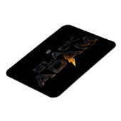 Magnet Flexible Logo théâtral Black Adam (Côté Gauche)