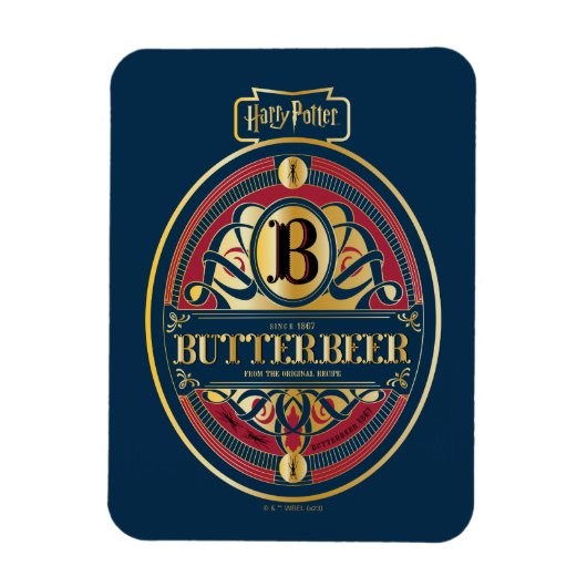 Magnet Flexible Logo vertical BUTTERBEER™ (Vertical)