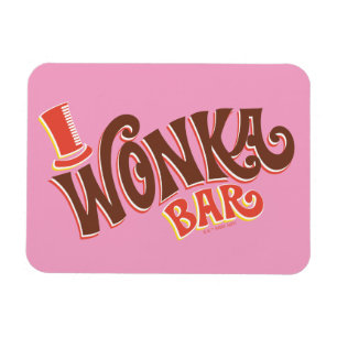 Magnet Flexible Logo Wonka Bar