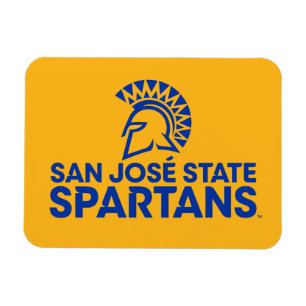 Magnet Flexible Logo Wordmark de Spartans d'état de San Jose