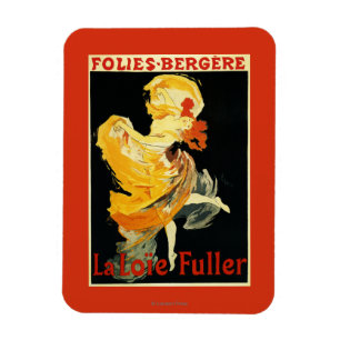 Magnet Flexible Loie Fuller au théâtre Folies-Bergere