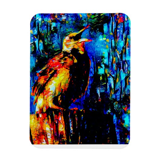 Magnet Flexible L'oiseau solitaire 2 (Vertical)