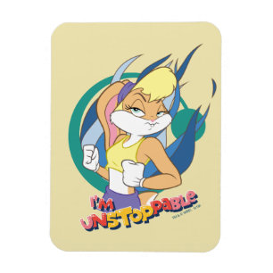 Magnet Flexible Lola Bunny "Je ne peux pas arrêter"