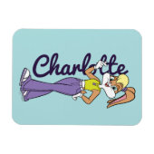 Magnet Flexible Lola Finger Heart (Horizontal)