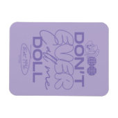 Magnet Flexible Lola "Ne m'appelle jamais poupée" (Horizontal)