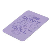 Magnet Flexible Lola "Ne m'appelle jamais poupée" (Côté Gauche)