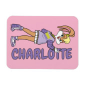 Magnet Flexible Lola TUNE SQUAD™ Varsity Heart (Horizontal)