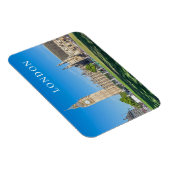 Magnet Flexible London Parliament Carré vue frigo aimant (Côté Droit)