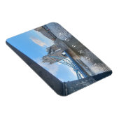 Magnet Flexible London Tower Bridge vue encadrée réfrigérateur aim (Côté Droit)