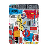 Magnet Flexible Londres, Angleterre (Vertical)