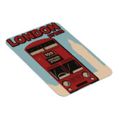 Magnet Flexible Londres En Bus (Côté Droit)