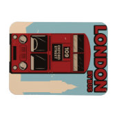 Magnet Flexible Londres En Bus (Horizontal)