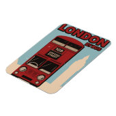 Magnet Flexible Londres En Bus (Côté Gauche)