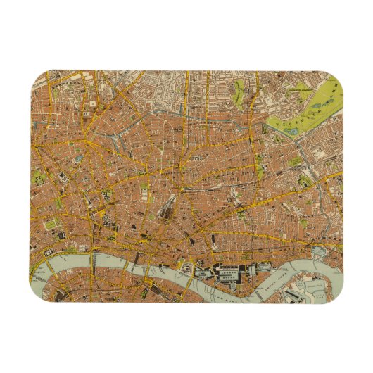 Magnet Flexible Londres Nord-Est (Horizontal)