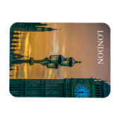 Magnet Flexible Londres Westminster au coucher du soleil aimant ré (Horizontal)