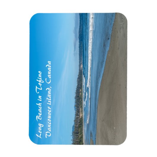 Magnet Flexible Long Beach à Tofino - BC, Canada (Vertical)