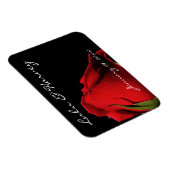 Magnet Flexible Long Stemmed Red Roses Mariage personnel (Côté Droit)
