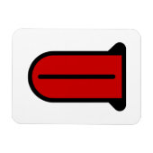 Magnet Flexible 👅 longue langue (Horizontal)