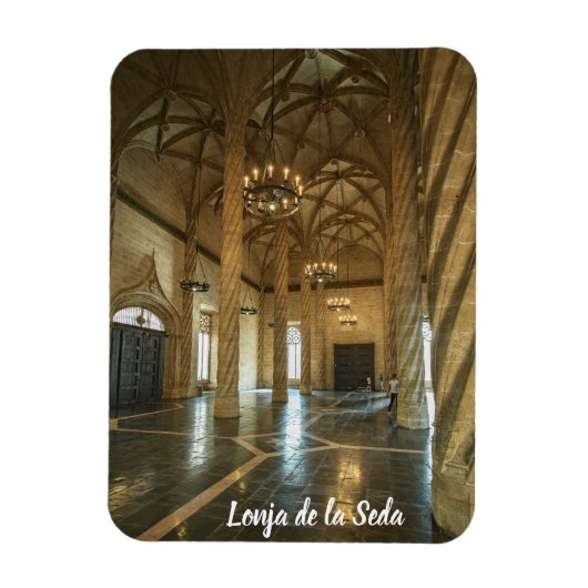 Magnet Flexible Lonja de la Seda (Vertical)