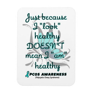 Magnet Flexible "Look" sain/papillon...PCOS