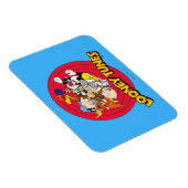 Magnet Flexible LOONEY TUNES™ Logo de marque (Côté Droit)