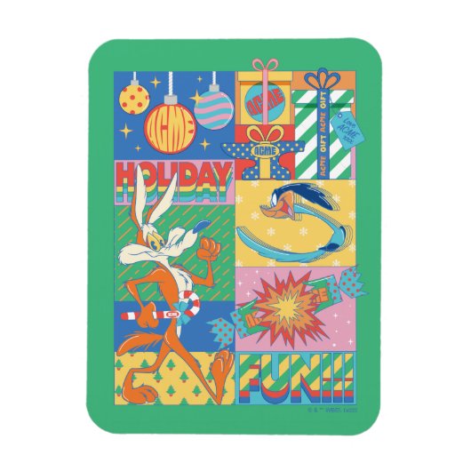 Magnet Flexible LOONEY TUNES™ | Plaisir des Fêtes (Vertical)