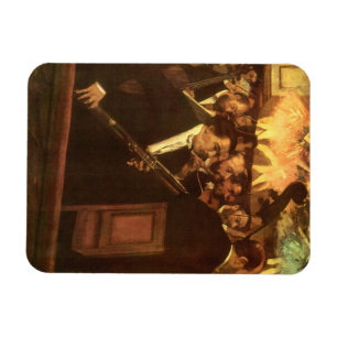 Magnet Flexible L'Orchestre de l'Opéra par Edgar Degas, Art Vintag