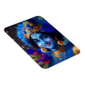 Magnet Flexible Lord Krishna Indian God Deity (Côté Droit)