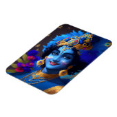 Magnet Flexible Lord Krishna Indian God Deity (Côté Gauche)
