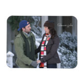 Magnet Flexible Lorelai & Luke Holding Hands in the Snow (Horizontal)