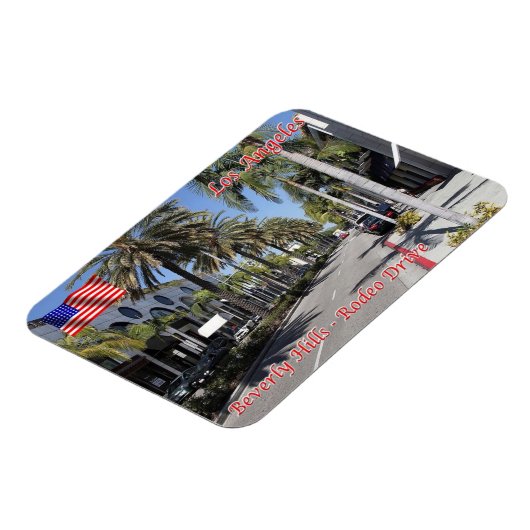 Magnet Flexible Los Angeles - Beverly Hills - Rodeo Drive - États- (Côté Gauche)