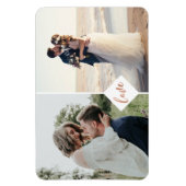 Magnet Flexible Lot Script rouille Mariage Fiançailles de cuivre P (Vertical)