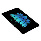 Magnet Flexible lotus bleus - (Côté Droit)