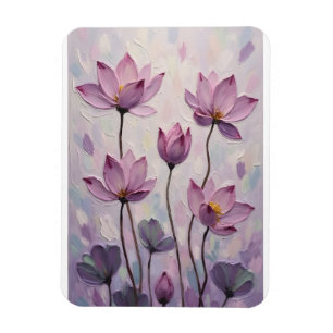 Magnet Flexible Lotus – Peinture à l'huile