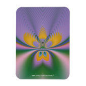 Magnet Flexible Lotus pourpre (Vertical)