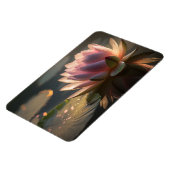 Magnet Flexible Lotus rose dans l'aimant photo léger du matin (Côté Gauche)
