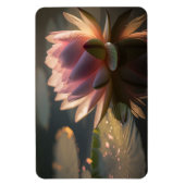 Magnet Flexible Lotus rose dans l'aimant photo léger du matin (Vertical)