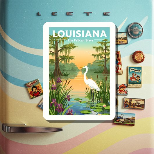 Magnet Flexible Louisiane vintage