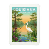 Magnet Flexible Louisiane vintage (Vertical)