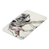 Magnet Flexible Loup (Côté Gauche)