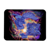 Magnet Flexible Loup cosmique (Horizontal)