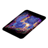 Magnet Flexible Loup cosmique (Côté Gauche)