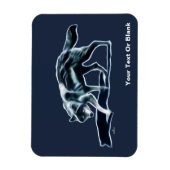 Magnet Flexible Loup foncé (Vertical)