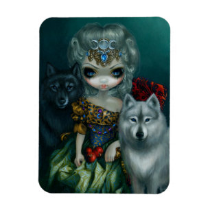 Magnet Flexible "Loup-Garou :  Aimant de câble de grand Prêtress